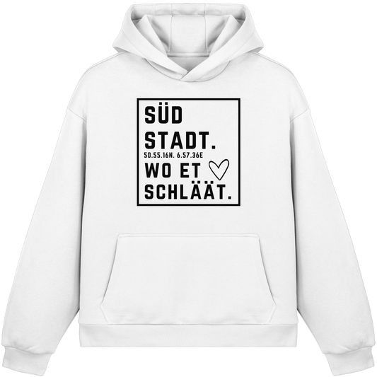 Südstadt Hätz Druck - Fluffy Boxcut Hoodie
