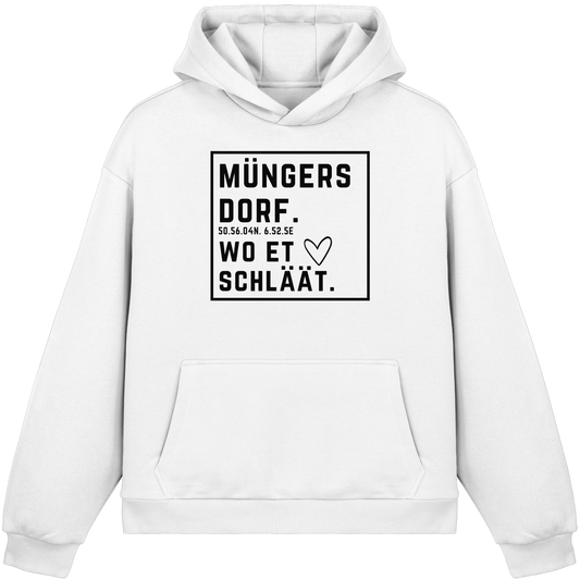 Müngersdorf Hätz Druck - Fluffy Boxcut Hoodie