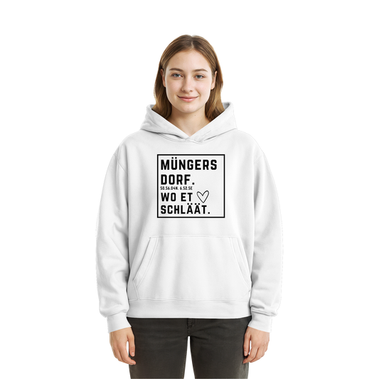 Müngersdorf Hätz Druck - Fluffy Boxcut Hoodie