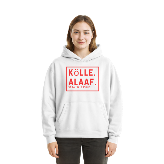 Kölle Alaaf Druck - Fluffy Boxcut Hoodie