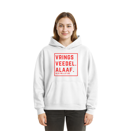 Vringsveedel Alaaf Druck - Fluffy Boxcut Hoodie
