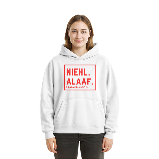 Niehl Alaaf Druck - Fluffy Boxcut Hoodie