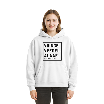 Vringsveedel Alaaf Druck - Fluffy Boxcut Hoodie
