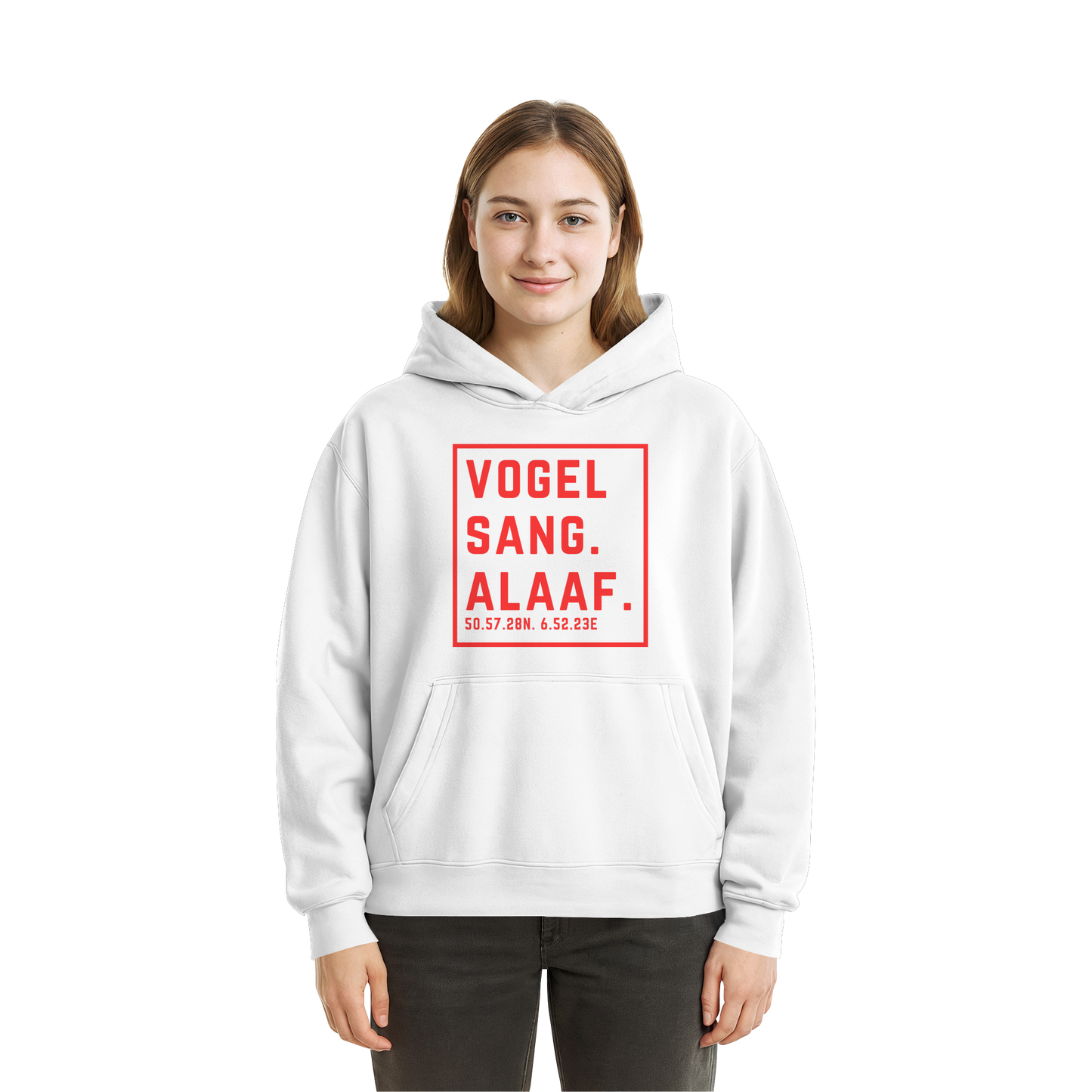 Vogelsang Alaaf Druck - Fluffy Boxcut Hoodie