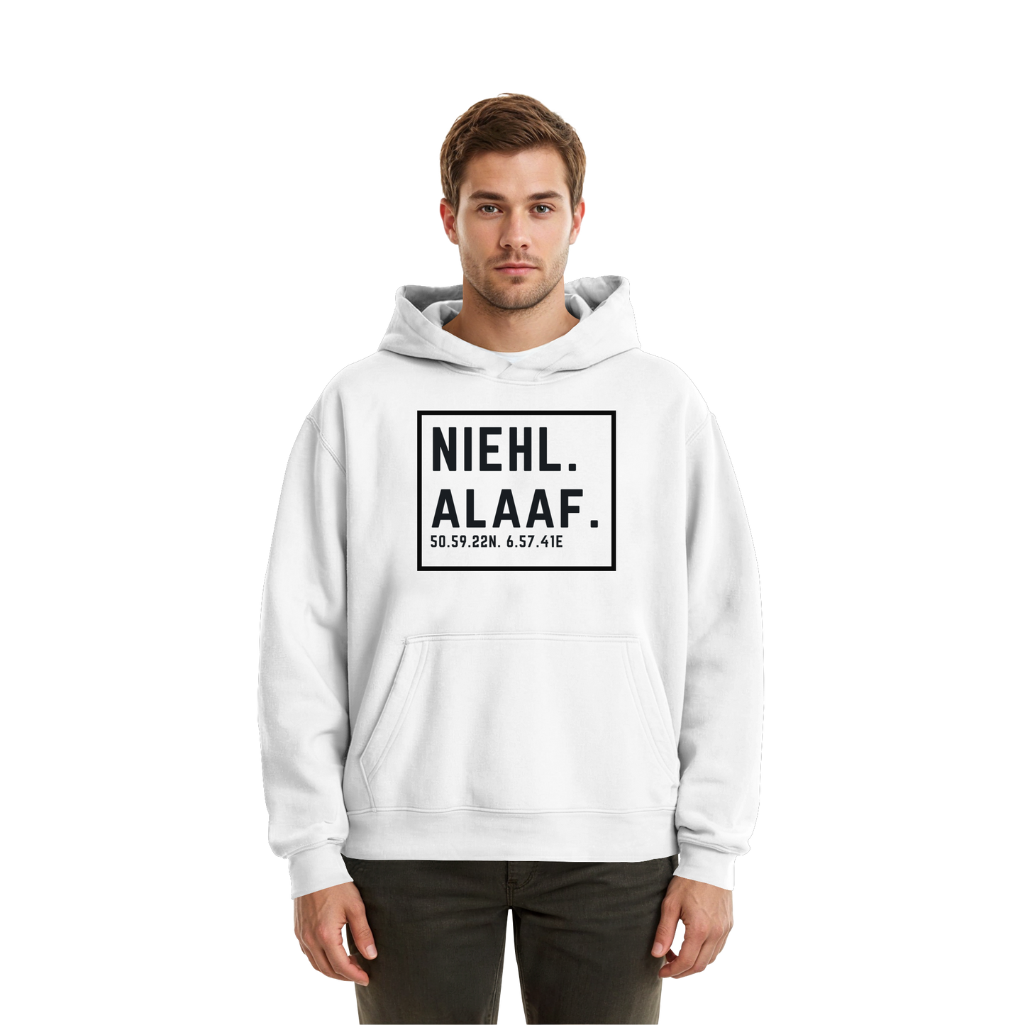 Niehl Alaaf Druck - Fluffy Boxcut Hoodie