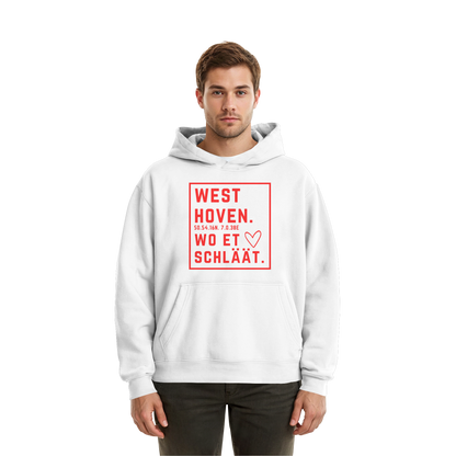 Westhoven Hätz Druck - Fluffy Boxcut Hoodie