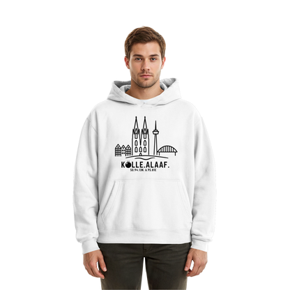 Skyline Alaaf Druck - Fluffy Boxcut Hoodie