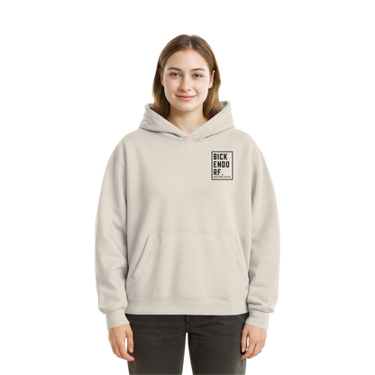 Bickendorf Koordinaten (kleiner Druck auf der Brust) - Fluffy Boxcut Hoodie