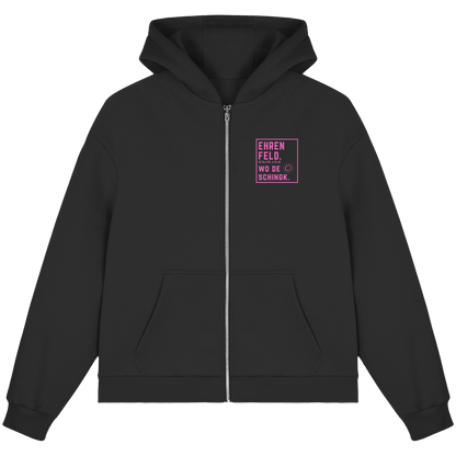 Wo de Sonn schingk - Ehrenfeld Druck   - Fluffy Boxcut Zipper