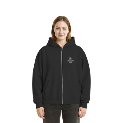 Köln Skyline Stick - Fluffy Boxcut Zipper