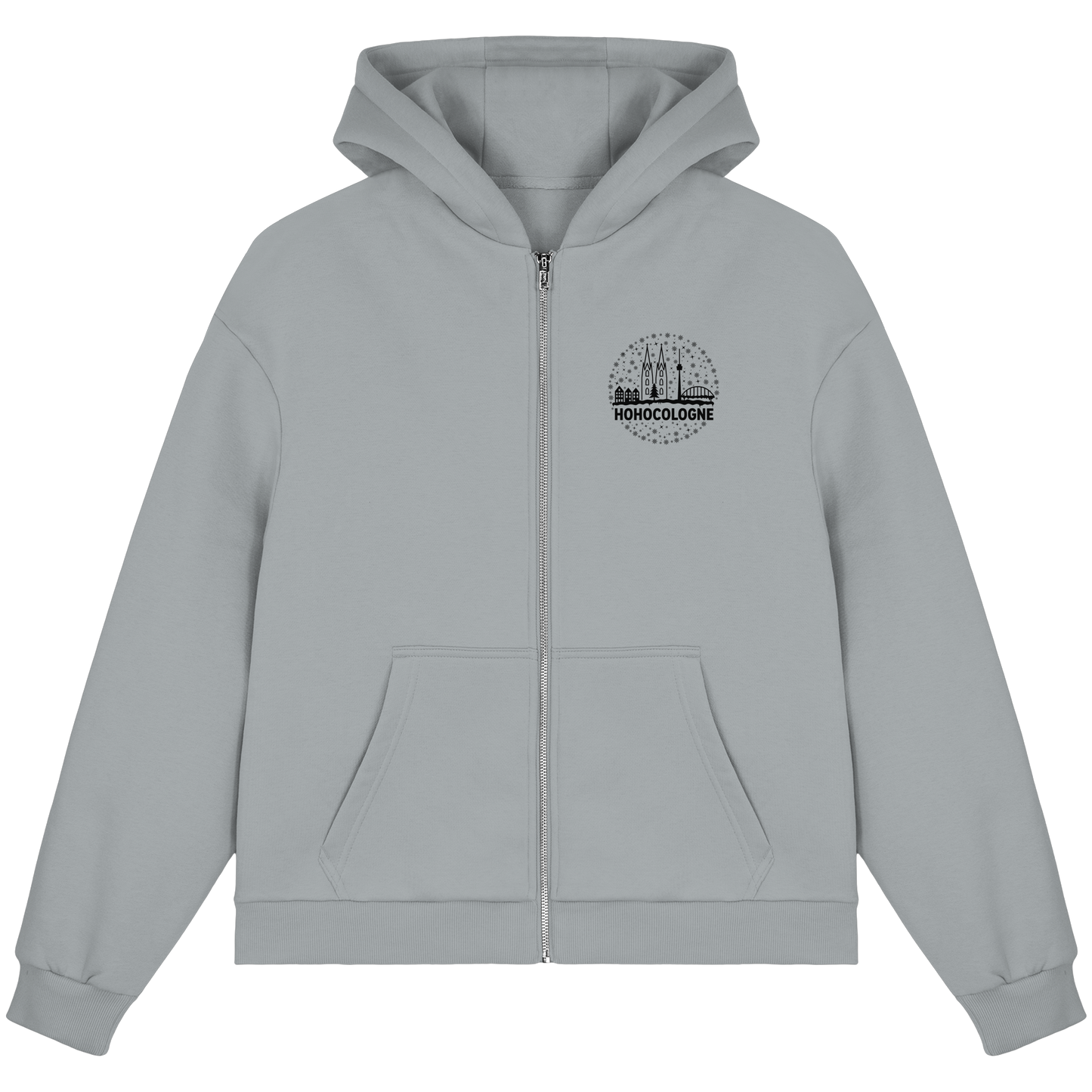 HOHOCologne Druck - Fluffy Boxcut Zipper