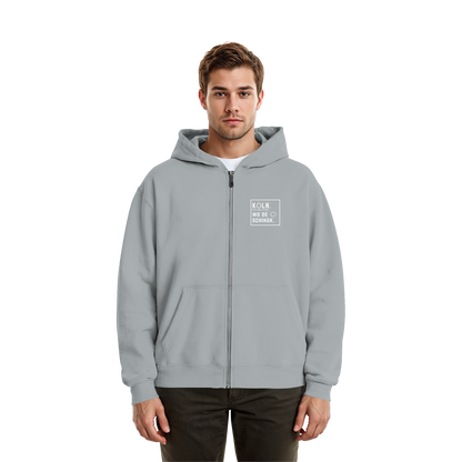 Wo de Sonn schingk - Köln Druck - Fluffy Boxcut Zipper