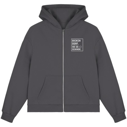 Wo de Sonn schingk - Bickendorf Druck - Fluffy Boxcut Zipper