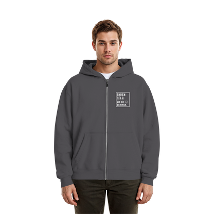 Wo de Sonn schingk - Ehrenfeld Druck - Fluffy Boxcut Zipper