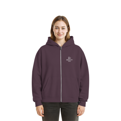 Köln Skyline Stick - Fluffy Boxcut Zipper