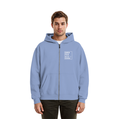 Wo de Sonn schingk - Ehrenfeld Druck - Fluffy Boxcut Zipper