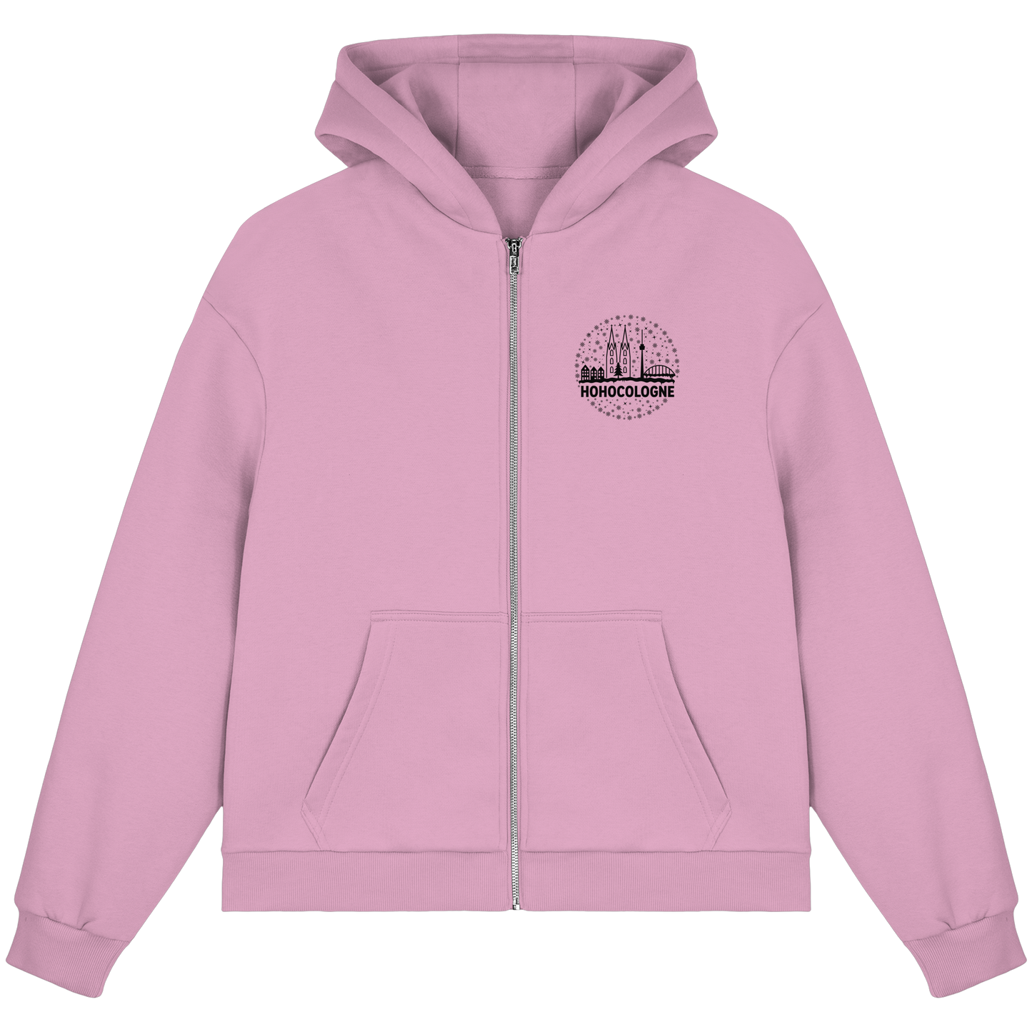 HOHOCologne Druck - Fluffy Boxcut Zipper