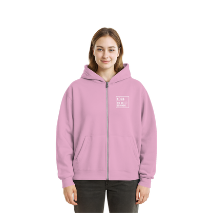 Wo de Sonn schingk - Köln Druck - Fluffy Boxcut Zipper
