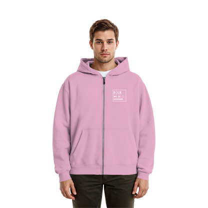 Wo de Sonn schingk - Köln Druck - Fluffy Boxcut Zipper