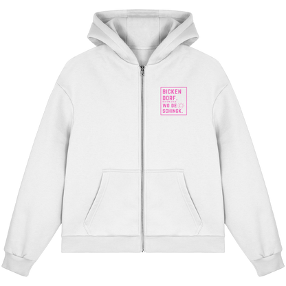 Wo de Sonn schingk - Bickendorf Druck  - Fluffy Boxcut Zipper