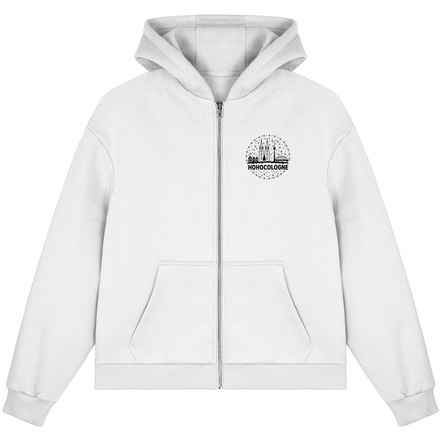 HOHOCologne Druck - Fluffy Boxcut Zipper