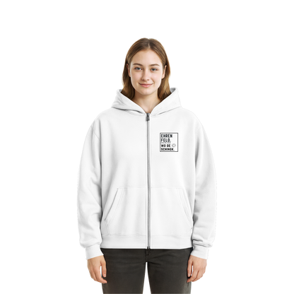 Wo de Sonn schingk - Ehrenfeld Druck  - Fluffy Boxcut Zipper