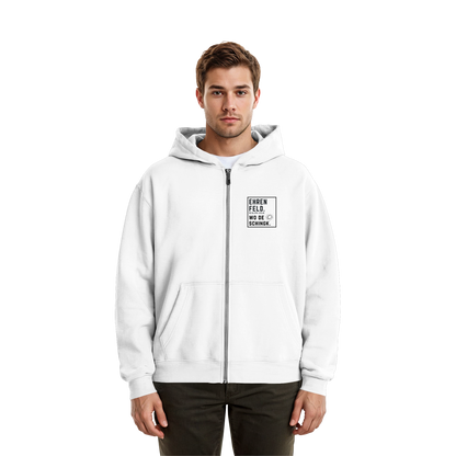 Wo de Sonn schingk - Ehrenfeld Druck  - Fluffy Boxcut Zipper
