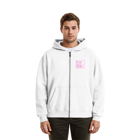 Wo de Sonn schingk - Köln Druck  - Fluffy Boxcut Zipper