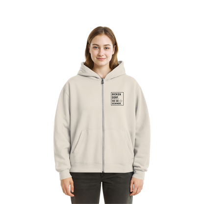 Wo de Sonn schingk - Bickendorf Druck  - Fluffy Boxcut Zipper