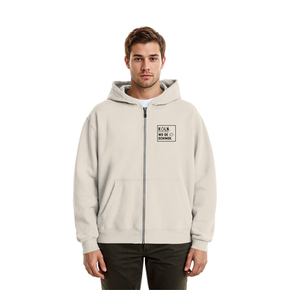 Wo de Sonn schingk - Köln Druck   - Fluffy Boxcut Zipper