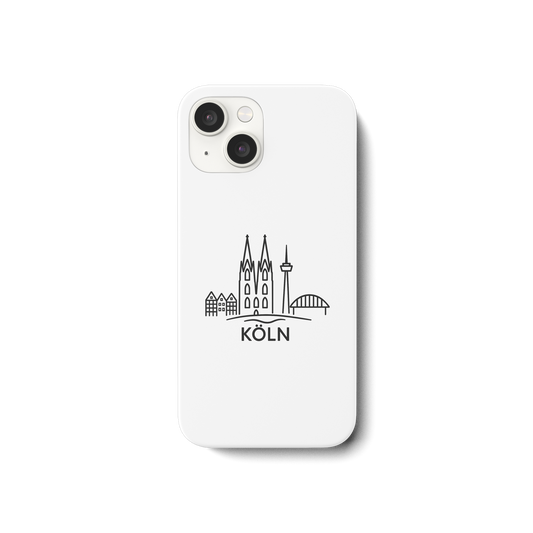 Köln Skyline (Druck) - Accessoires - iPhone 15 Handyhülle