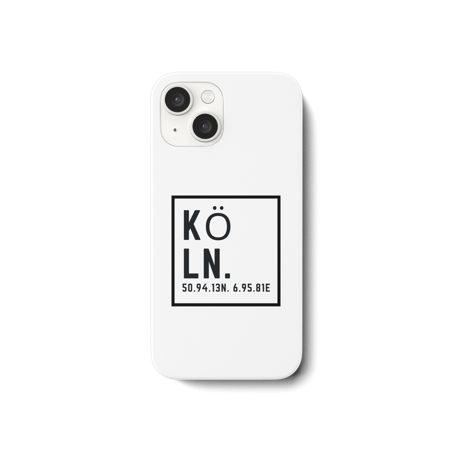 Köln Skyline (Druck) - iPhone 15 Handyhülle