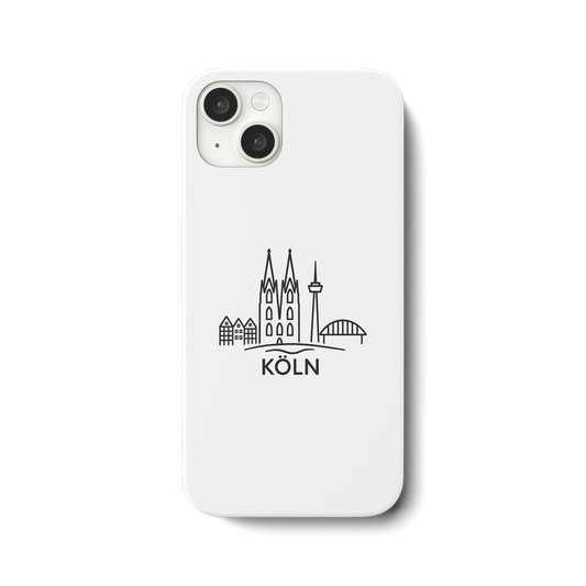 Köln Skyline (Druck) - Accessoires - iPhone 15 Plus Handyhülle