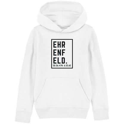 Ehrenfeld Koordinaten (großer Druck auf der Brust) - Kids Basic Hoodie
