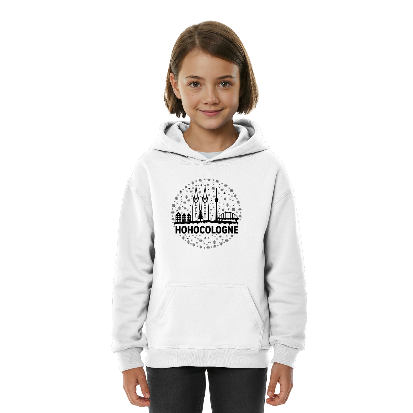 HOHOCologne Druck - Kids Basic Hoodie