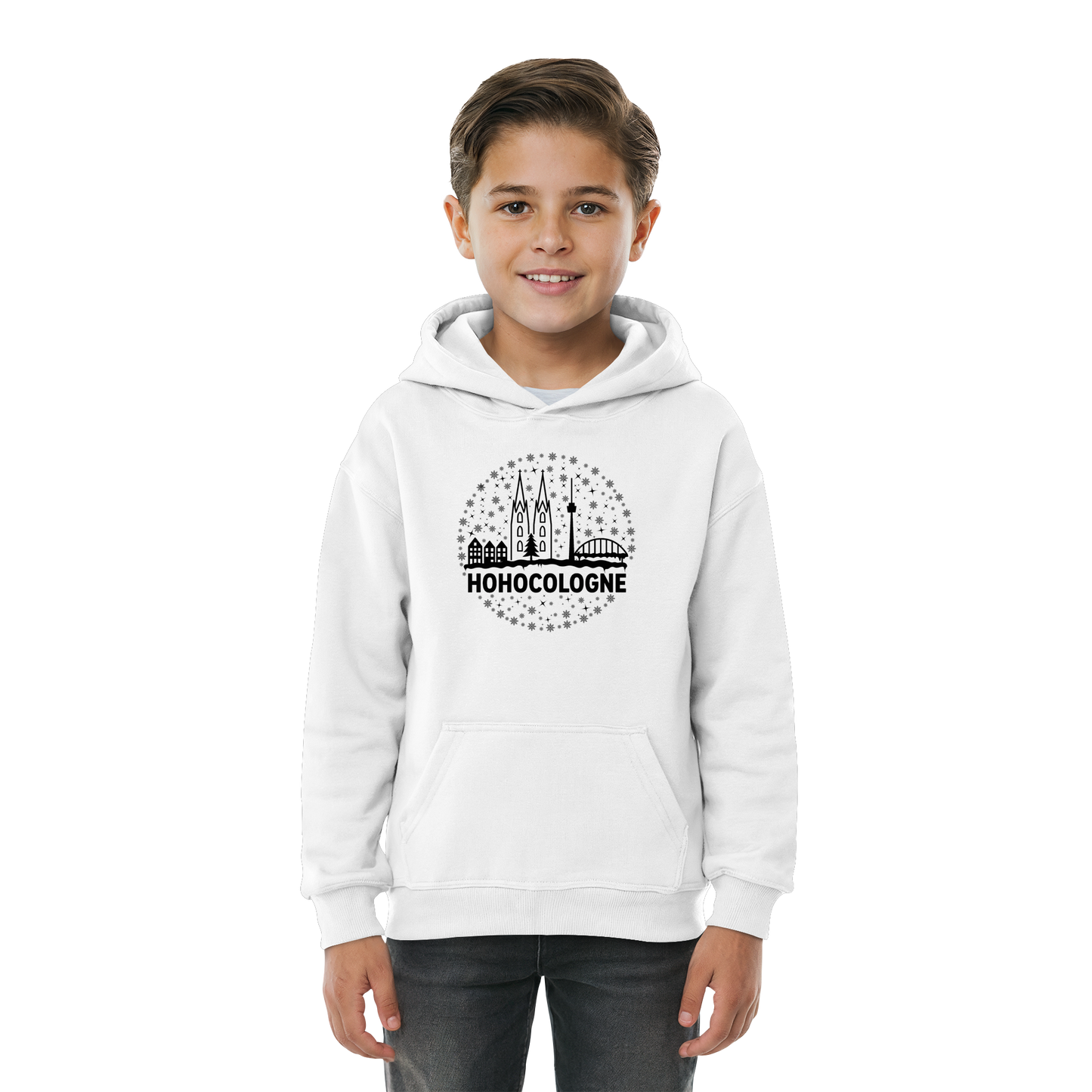 HOHOCologne Druck - Kids Basic Hoodie