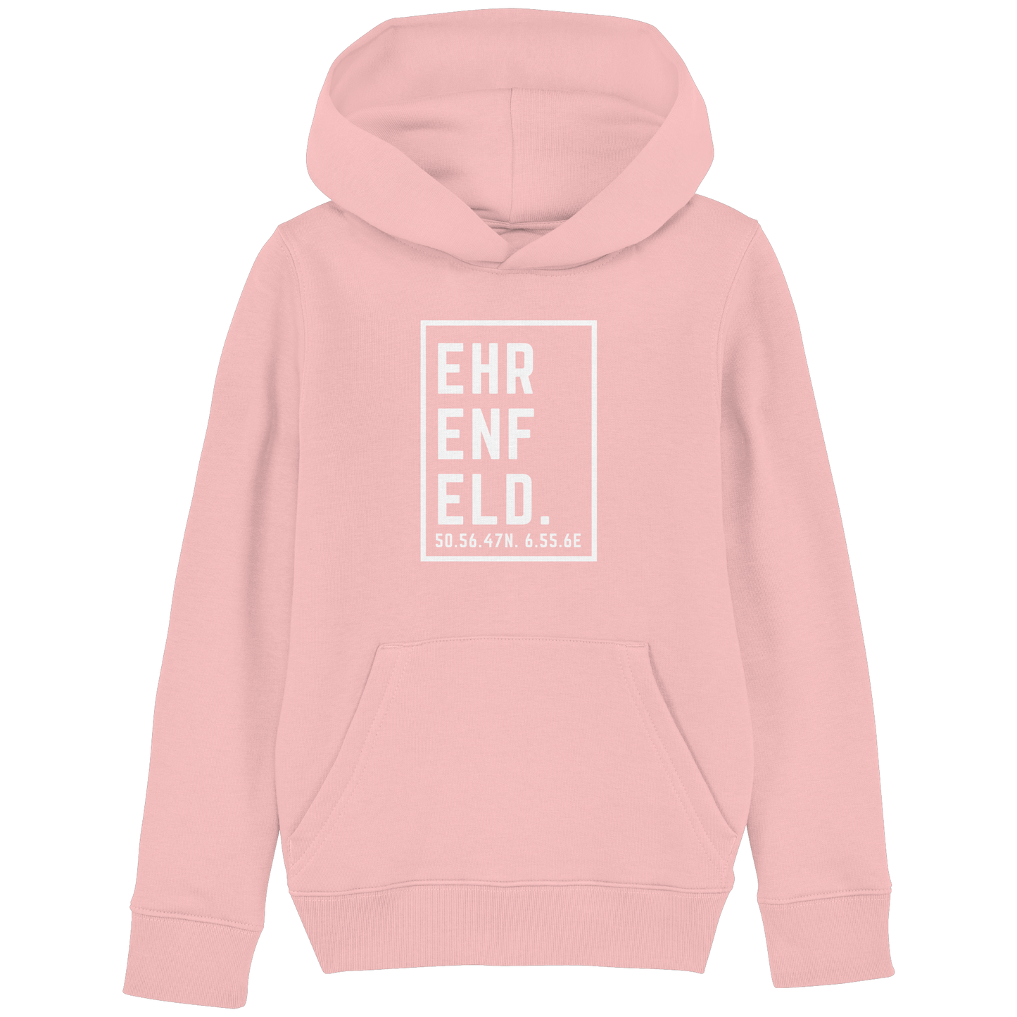 Ehrenfeld Koordinaten (großer Druck auf der Brust) - Kids Basic Hoodie