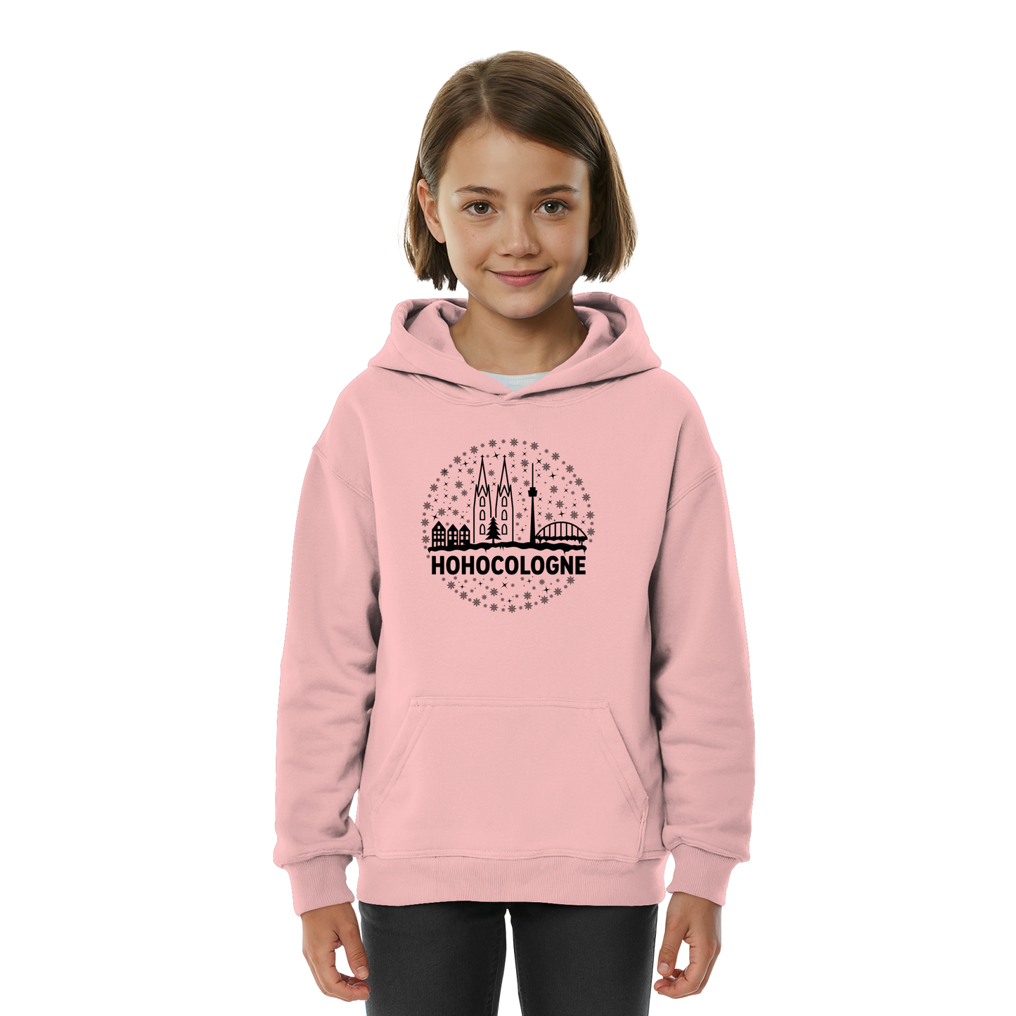 HOHOCologne Druck - Kids Basic Hoodie