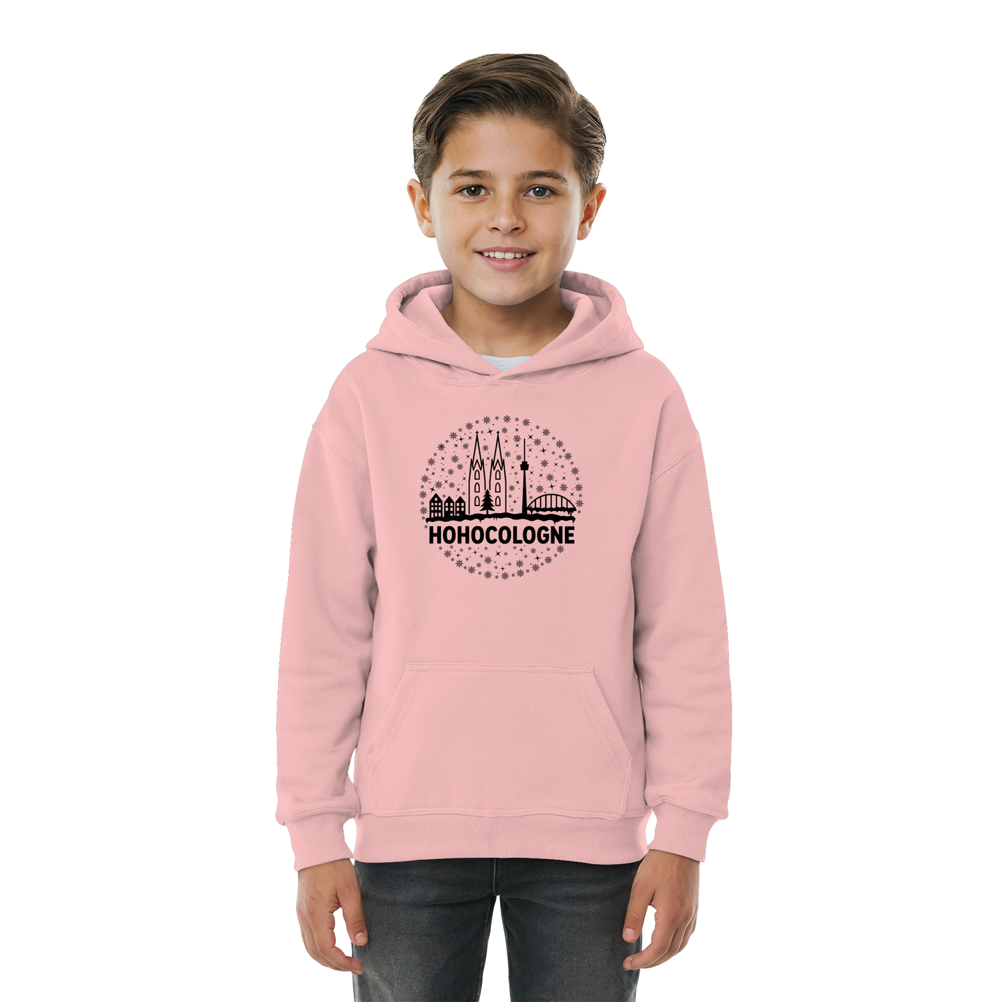 HOHOCologne Druck - Kids Basic Hoodie