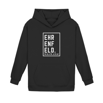Ehrenfeld Koordinaten (großer Druck auf der Brust) - Kids Basic Hoodie