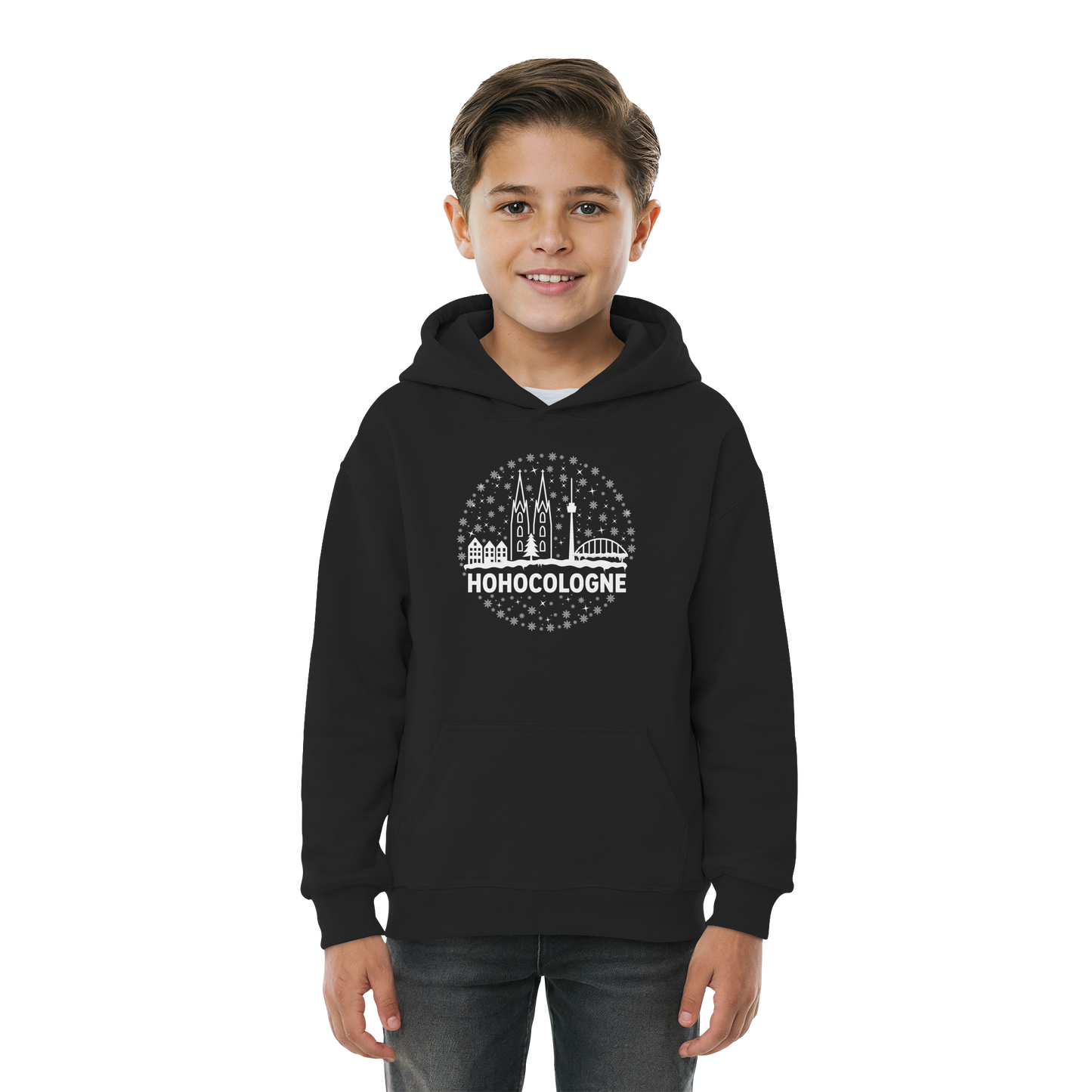 HOHOCologne Druck - Kids Basic Hoodie