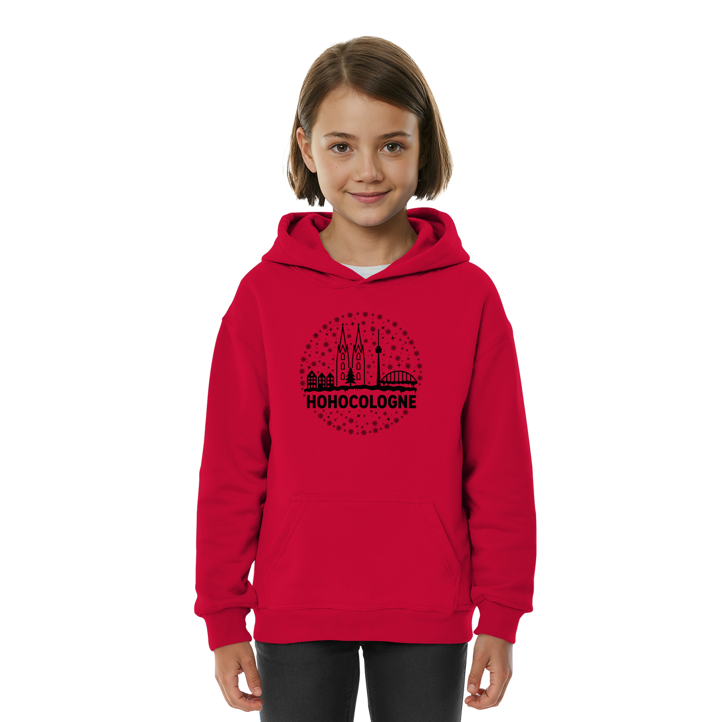 HOHOCologne Druck - Kids Basic Hoodie