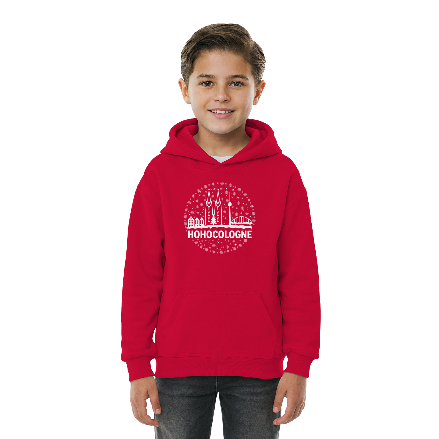 HOHOCologne Druck - Kids Basic Hoodie