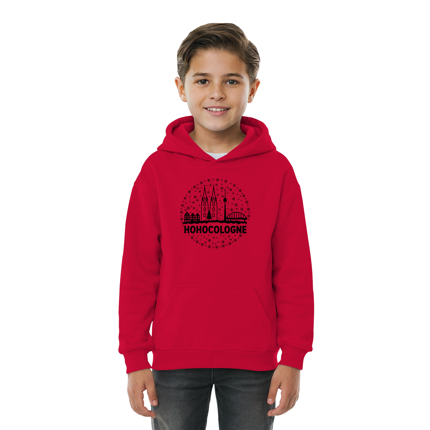HOHOCologne Druck - Kids Basic Hoodie