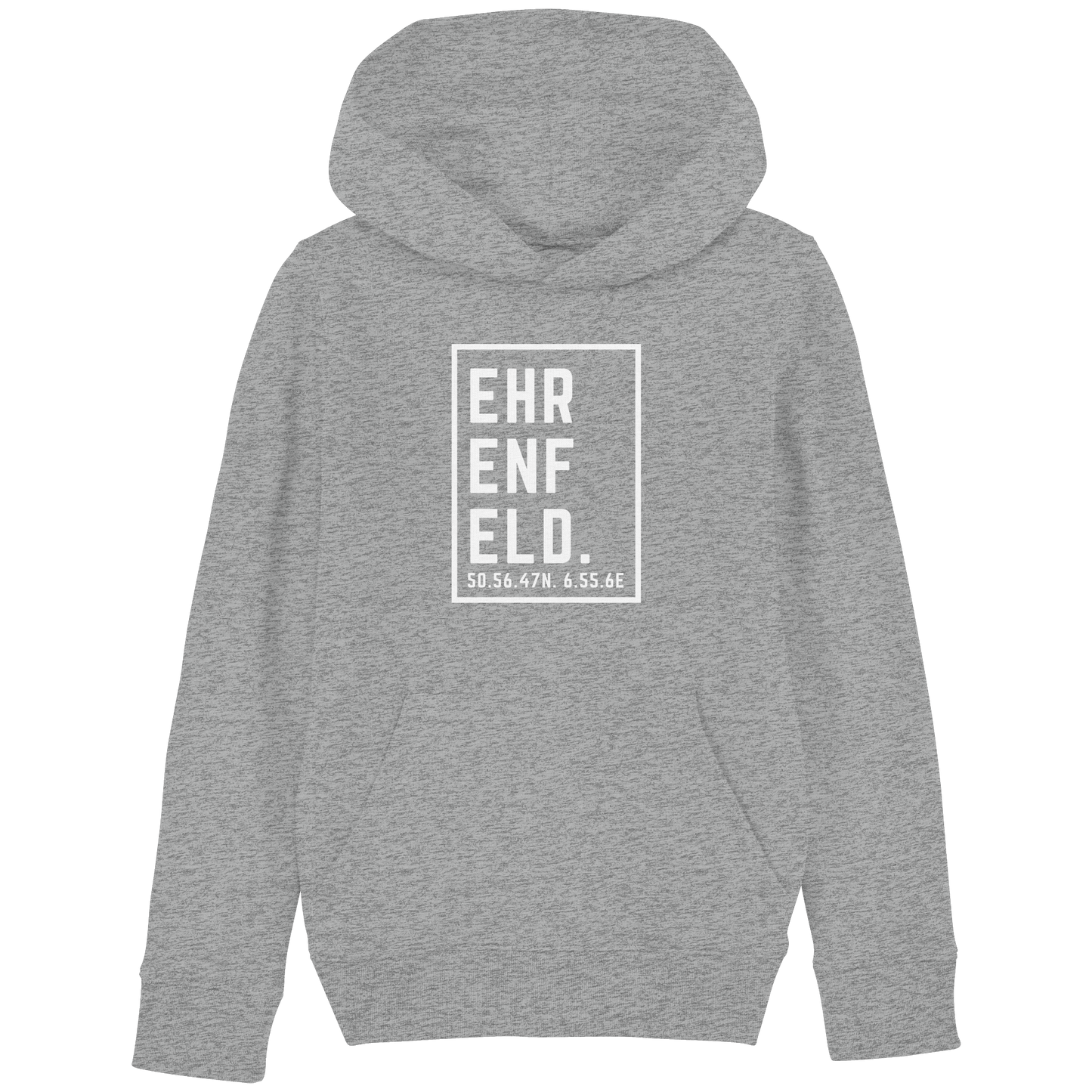 Ehrenfeld Koordinaten (großer Druck auf der Brust) - Kids Basic Hoodie