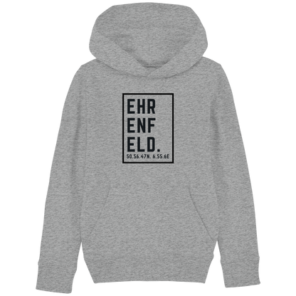 Ehrenfeld Koordinaten (großer Druck auf der Brust) - Kids Basic Hoodie