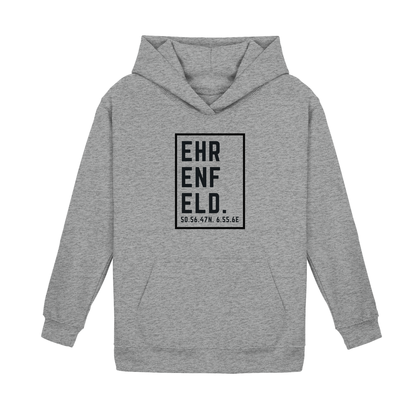 Ehrenfeld Koordinaten (großer Druck auf der Brust) - Kids Basic Hoodie