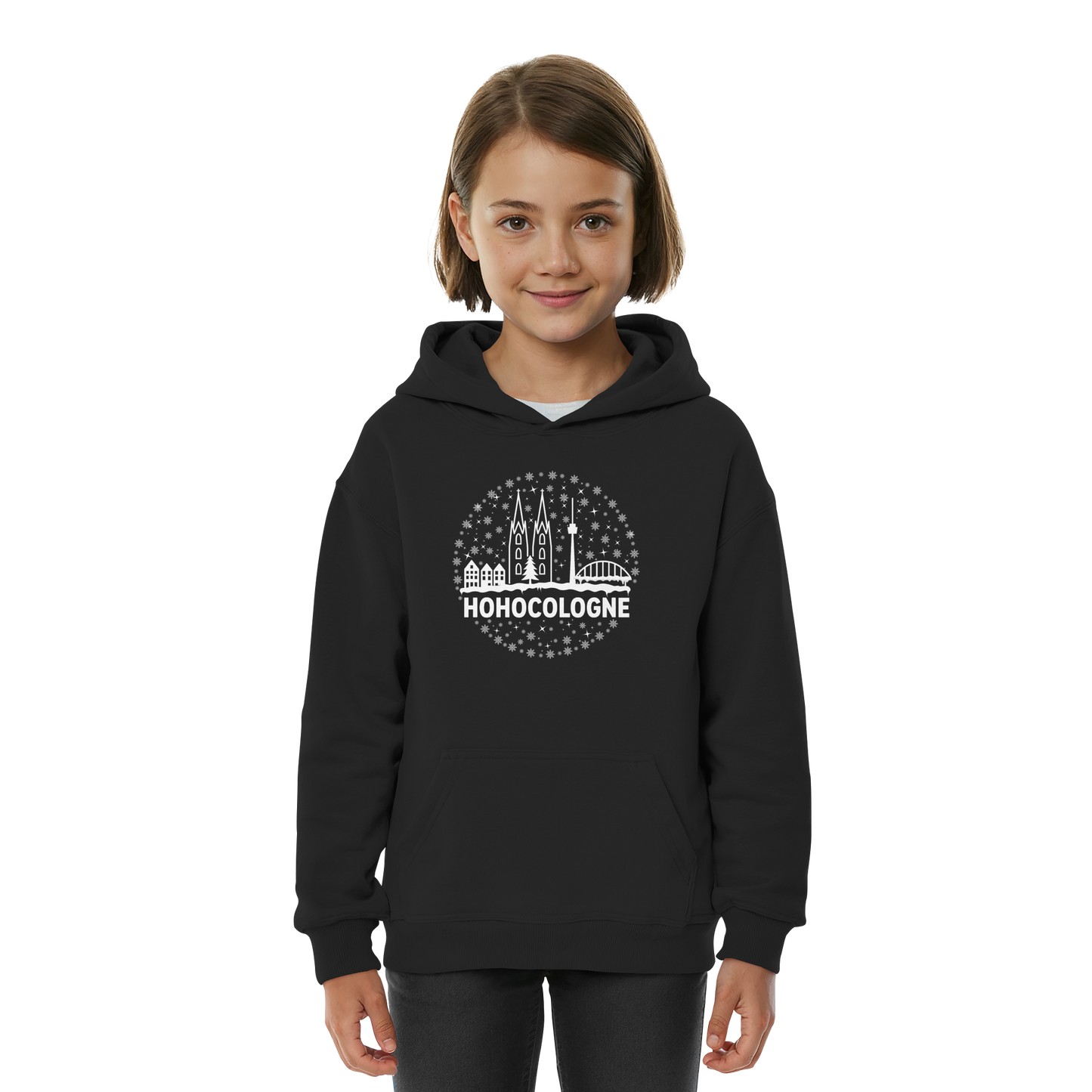 HOHOCologne Druck - Kids Basic Hoodie