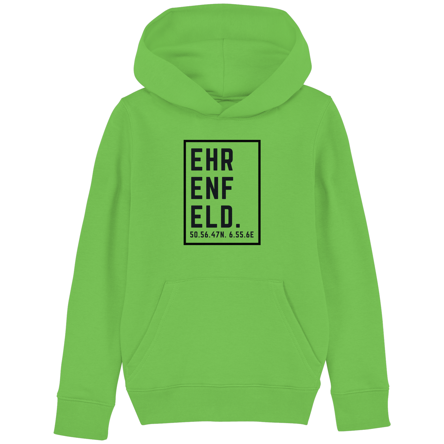 Ehrenfeld Koordinaten (großer Druck auf der Brust) - Kids Basic Hoodie