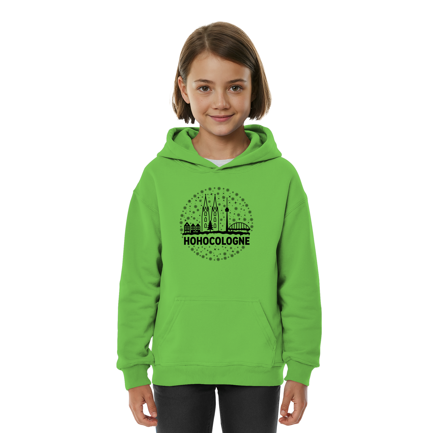 HOHOCologne Druck - Kids Basic Hoodie
